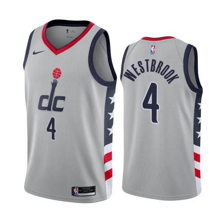 Maillot Basket Washington Wizards Russell Westbrook 4 2020-21 City Edition Swingman - Homme